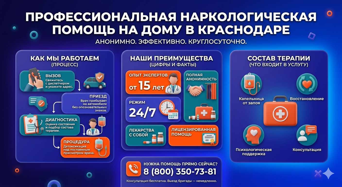 Инфографика о принципах лечения алкоголизма на дому в Ирбите: этапы вызова нарколога, преимущества анонимной детоксикации и состав медицинской помощи.